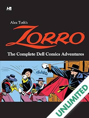 Alex Toth's Zorro The Complete Dell Comics Adventures